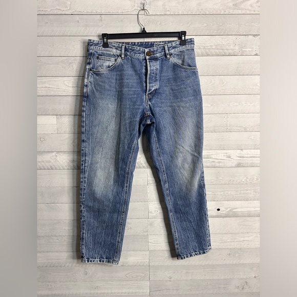 Men’s PT Torino “The Rebel” Jeans Size 34 Med Wash Made in Italy - Picture 1 of 13
